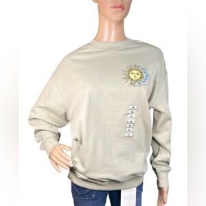 REBELLIOUS ONE Celestial Graphic-Print Sweatshirt